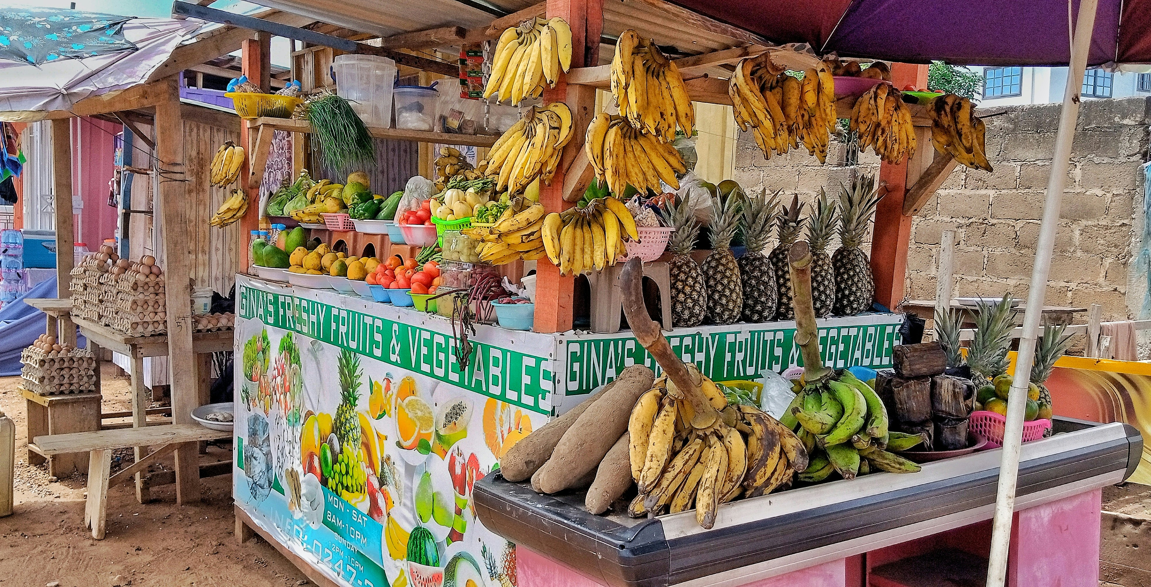 Fruktbod I Ghana